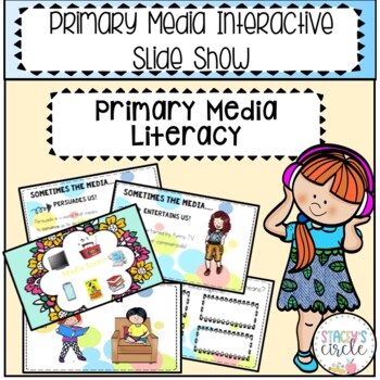 Preview of Primary Media Literacy- Digital Google Slides