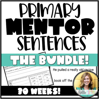 Preview of Primary Mentor Sentences: The Bundle