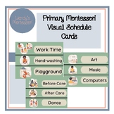Primary Montessori Visual Schedule Cards