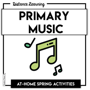 Preview of Primary Music Spring Activity Packet