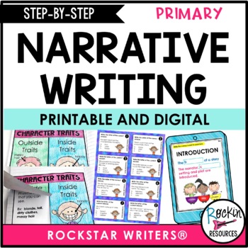 Preview of Narrative Writing - Step-By-Step WRITING® for 2ND AND 3RD- PRIMARY WRITING