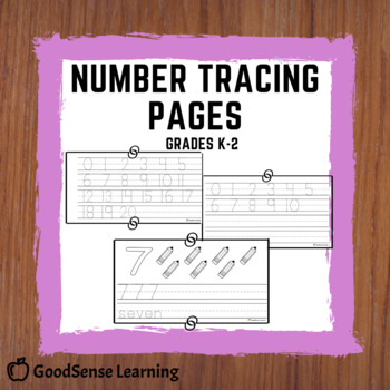 Preview of Primary Number Tracing Slides (0-20)