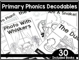 Primary Phonics Decodable Books  - First Grade Phonics