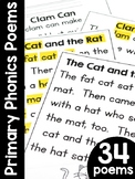 Primary Phonics Poems  - First Grade Phonics