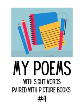 Preview of Primary Poems with Sight Words Vol 4