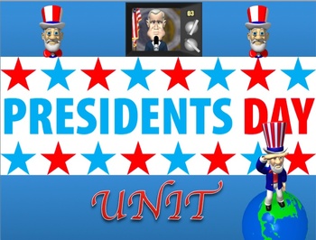 Preview of President's Day unit