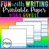 FUN with Writing Primary Printable Paper Journals Centers 