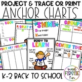 K-2 Primary Project and Trace Interactive Anchor Charts - 