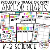 K-2 Primary Project and Trace Interactive Anchor Charts - Science