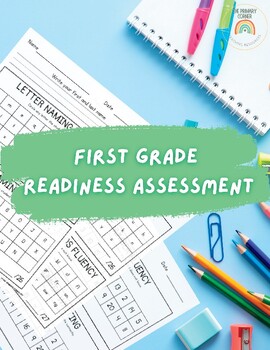 Preview of Primary Readiness Assessment - Kindergarten and First Grade