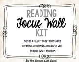 Primary Reading Focus Wall Kit