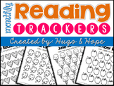 Monthly Home Reading Trackers (PreK-2nd)
