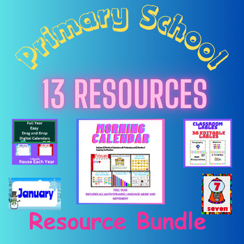 Preview of Primary Resources Bundle