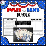 Primary Rules and Laws Activity Bundle