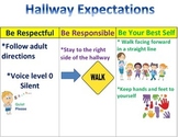 Primary School Hallway Expectations