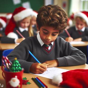 Preview of Primary School Lesson Outline: Writing a Letter to Santa Assignment Outline