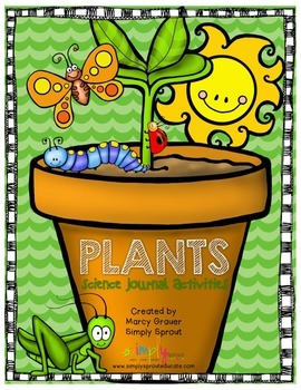 Preview of Primary Science journal activities: Plants