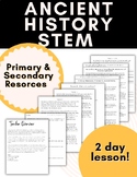 Primary & Secondary Sources - Middle School Ancient History STEM