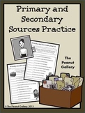 Primary & Secondary Sources Practice