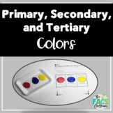 Primary, Secondary, and Tertiary Color Notes and Activity