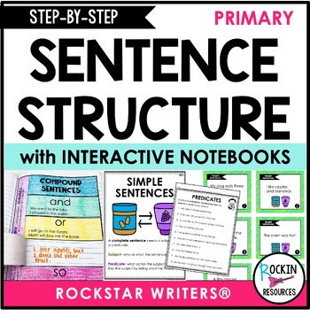 Preview of Sentence Structure for Primary - SIMPLE SENTENCES