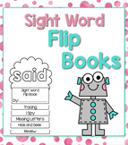 Kindergarten Sight Word Flip Books