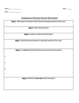 Primary Source Activity Bartolome De Las Casas With Lesson Plan