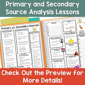 Primary Source Analysis by Leah Cleary | Teachers Pay Teachers