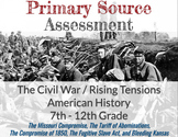 Primary Source Analysis / Assessment - Causes of the Civil