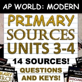 Primary Source Analysis and Question Pack - AP World Histo