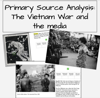 Preview of Primary Source Analysis: The Vietnam War and the media