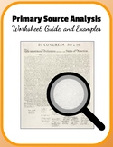 Primary Source Analysis Worksheet
