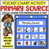 Primary Source Pocket Chart Activity Poster Kindergarten &