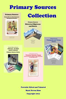 Preview of Primary Sources Collection -- Complete Lessons with All You Need! 144 Pages