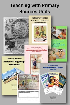 Preview of Teaching with Primary Sources for Upper Elementary / GATE - Big Bundle Discount