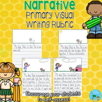 Preview of Visual Writing Rubric (Primary Grades)