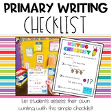 Primary Writing Checklist