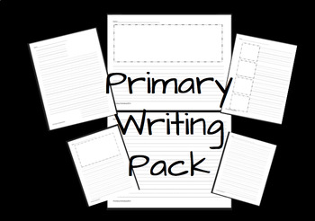 Preview of Primary Writing Pages