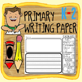 Primary Writing Paper