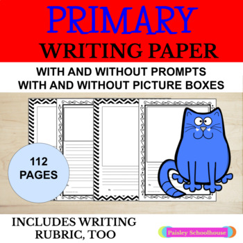 Writing paper with drawing box