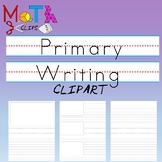 Primary Writing Template Pages PDF and PNG files