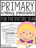 Primary Writing Templates for the Entire Year