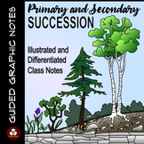 Primary and Secondary Ecological Succession Guided Graphic Notes