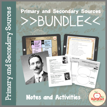 Preview of Primary and Secondary Sources BUNDLE