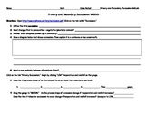 Primary and Secondary Succession - Web Lab/Webquest