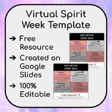 Virtual Spirit Week Template