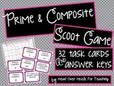 Prime & Composite Numbers Scoot Game {Task Cards}