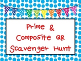 Prime & Composite QR Code Scavenger Hunt