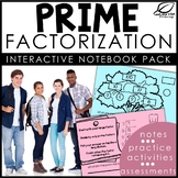 Prime Factorization Interactive Notebook Set | Distance Learning
