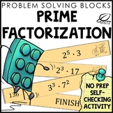 Prime Factorization Review and Practice Activity
